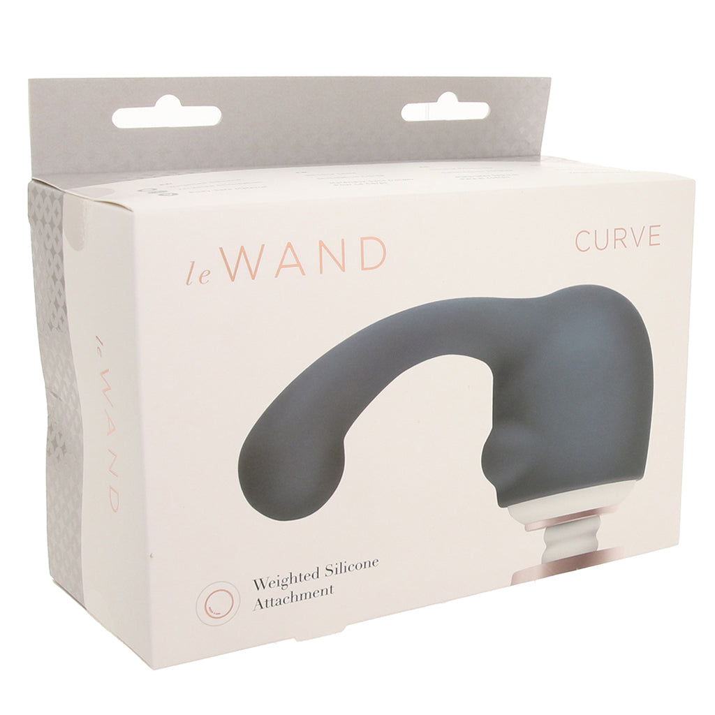 Le Wand Curve Weighted Silicone Wand Attachment - Tophatter's Adult Products Vibrators > G-Spot Vibrators - Tophatter Daily Deals