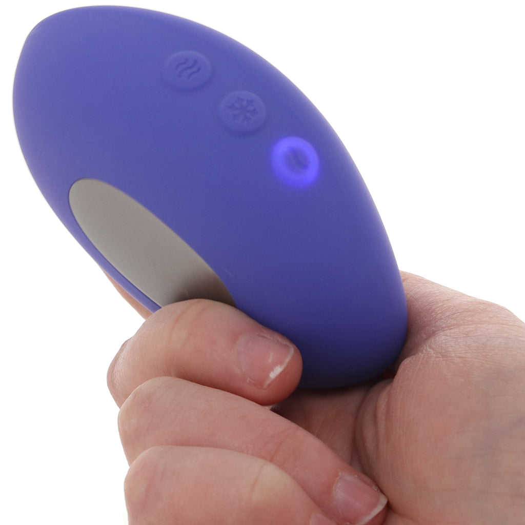 We-Vibe Temp Temperature Play Vibe in Lavender Blue - Tophatter's Vibrator Deals Online Vibrators > Clitoral Stimulators - Tophatter Daily Deals
