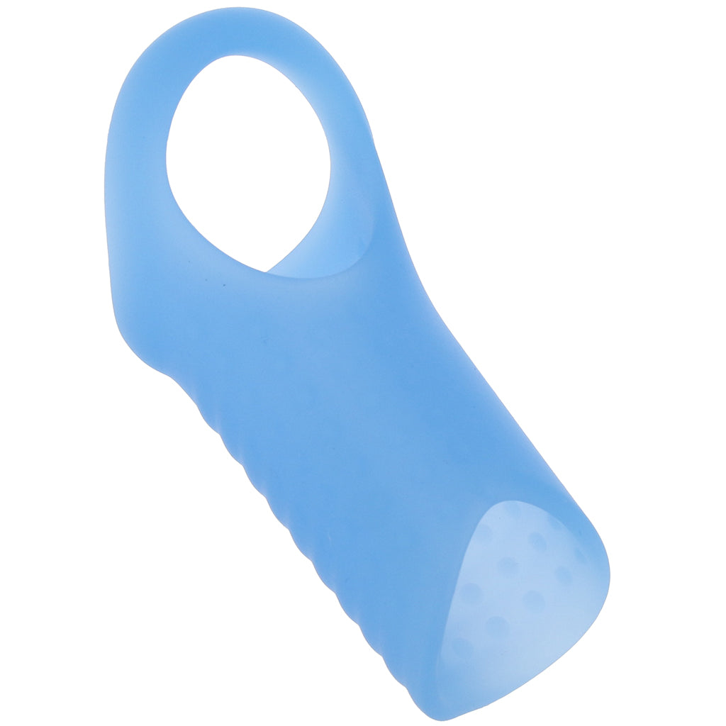 Basic Essentials Stimulation Enhancer Sleeve in Blue - Tophatter's Adult Sex Toys Online Male Enhancement > Extenders and Sleeves - Tophatter Daily Deals