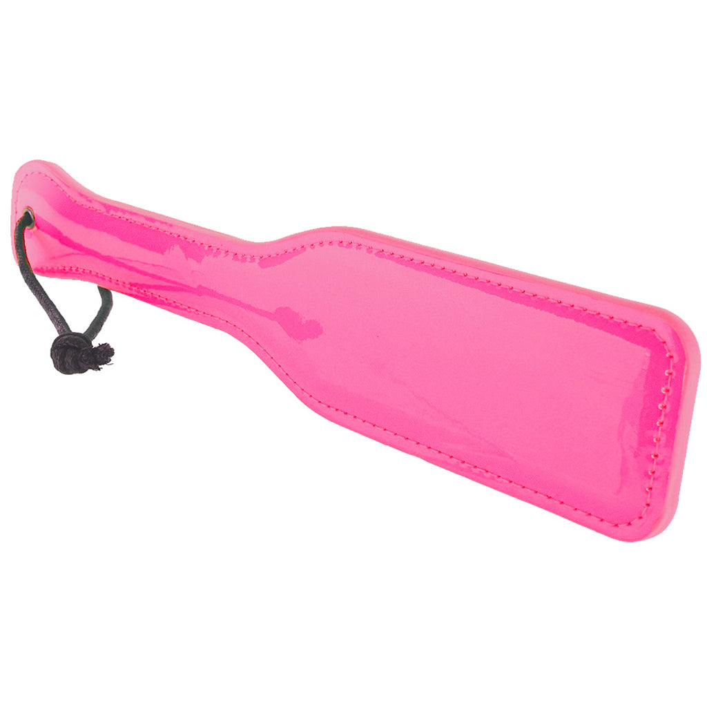 Electra Play Things Paddle in Neon Pink - Tophatter's Adult Products Bondage and Fetish > Whips and Crops - Tophatter Daily Deals