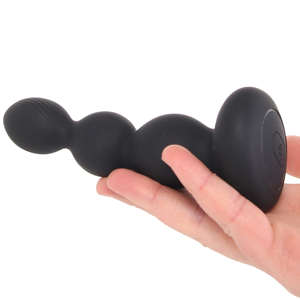 Renegade Valor Gyrating & Vibrating Beaded Plug Anal Sex Toys > Butt Plugs - Tophatter Daily Deals