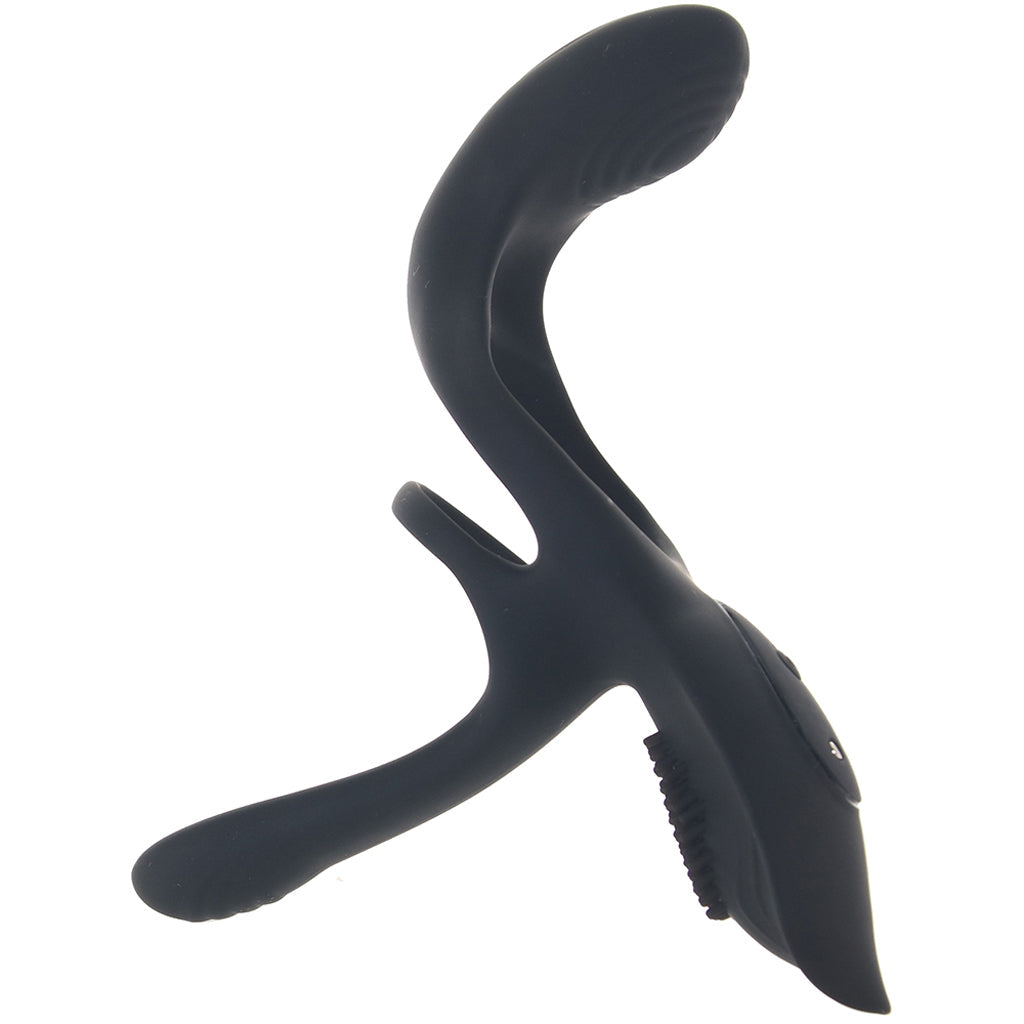 Playboy The 3 Way Vibrating Cock Ring - Tophatter's Vibrator Deals Online Cock Rings - Tophatter Daily Deals