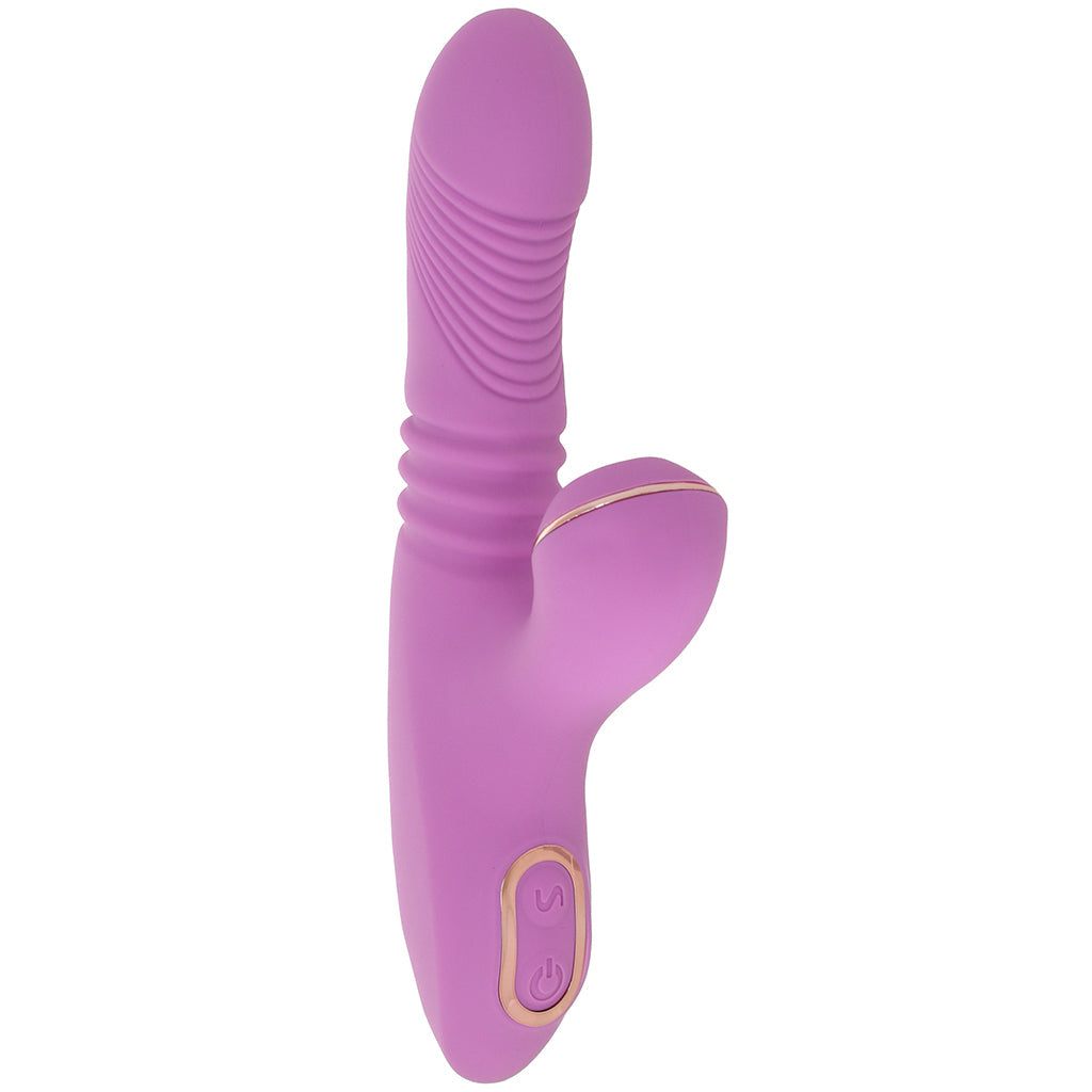 Shegasm Pro-Thrust Suction Rabbit in Pink Vibrators > Rabbit Vibrators - Tophatter Daily Deals