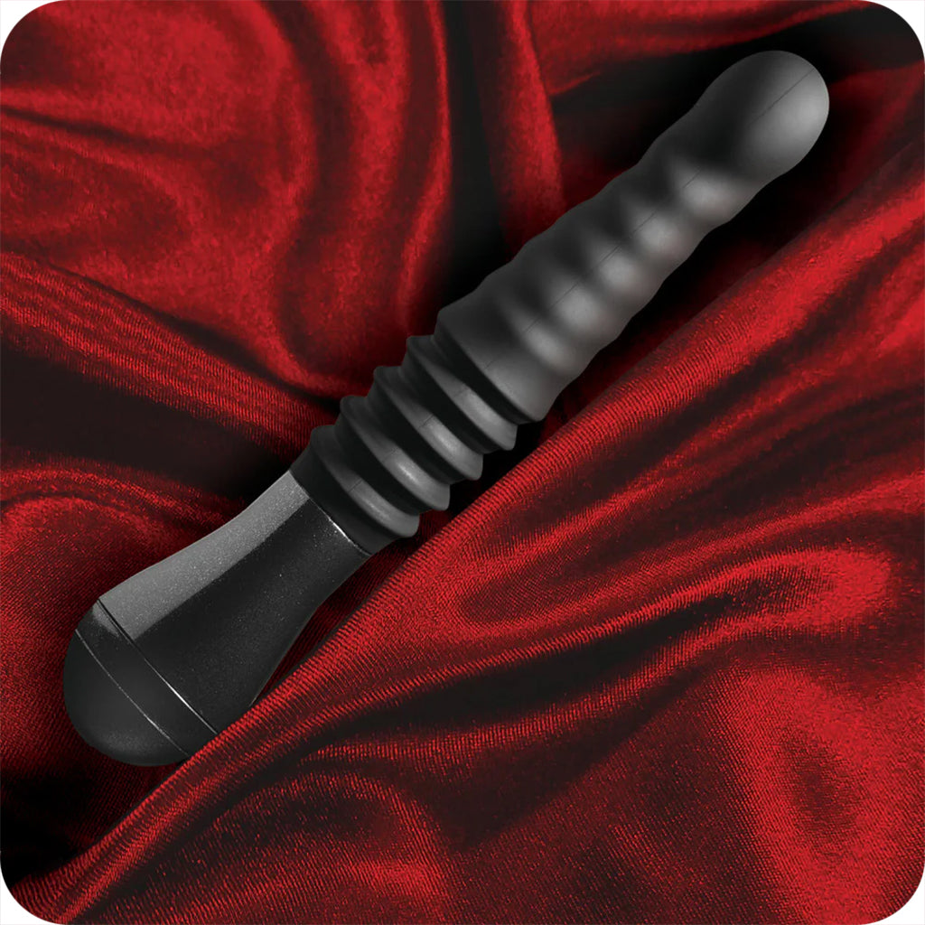 Temptasia Lazarus Thrusting Dildo Vibrators > G-Spot Vibrators - Tophatter Daily Deals