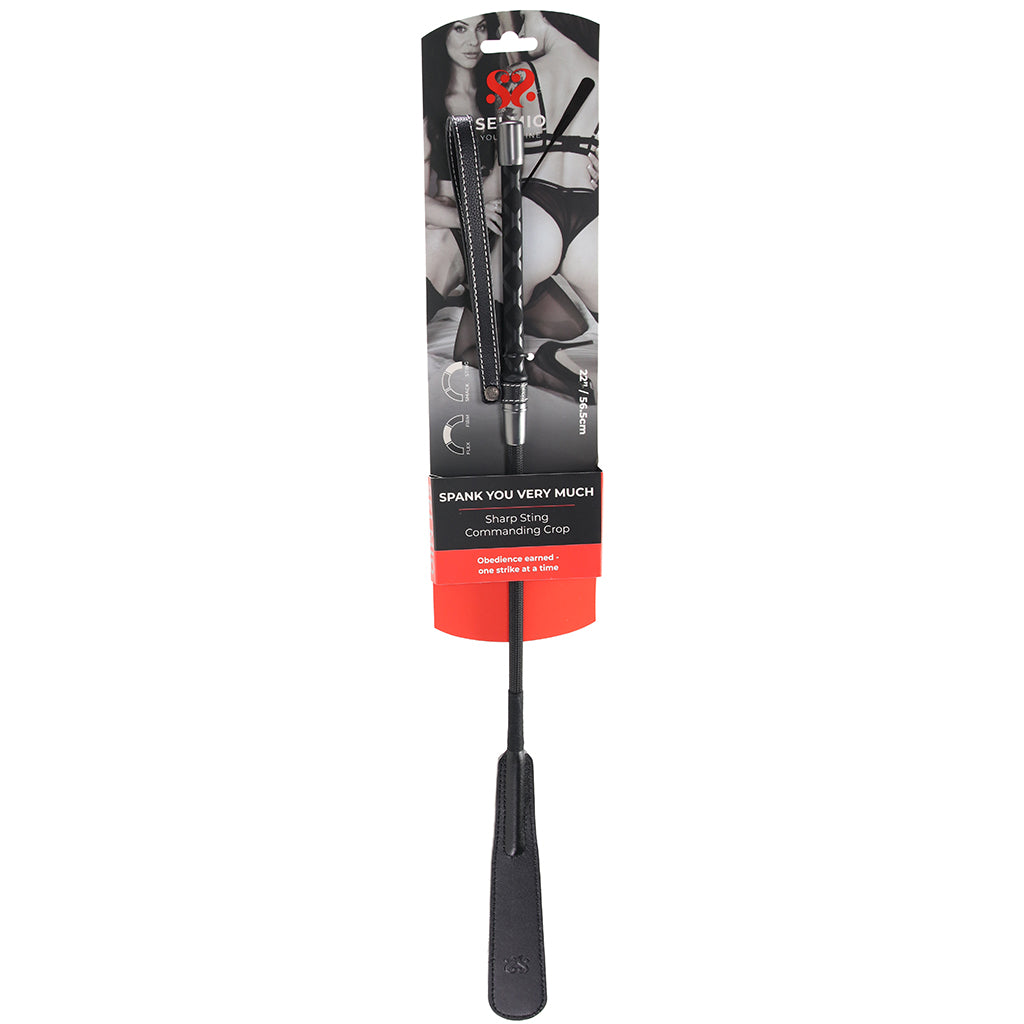 Sei Mio Spank You Very Much Commanding Crop Bondage and Fetish > Whips and Crops - Tophatter Daily Deals