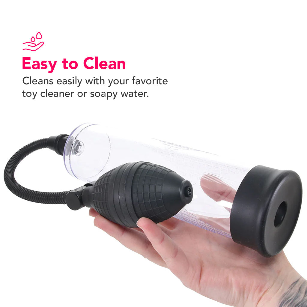 Pumped Basic Pump 1 in Clear Male Enhancement > Penis Pumps - Tophatter Daily Deals