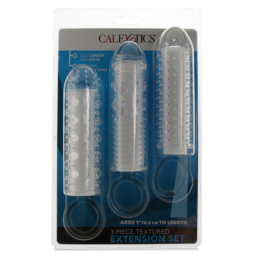 3-Piece Penis Extension Set Male Enhancement > Extenders and Sleeves - Tophatter Daily Deals