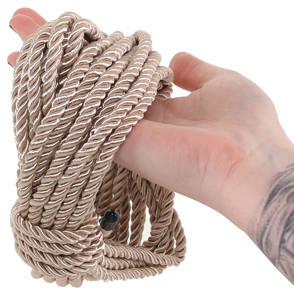 Ouch! 32.8'/10m Bondage Rope in Gold Bondage and Fetish > Restraints - Tophatter Daily Deals