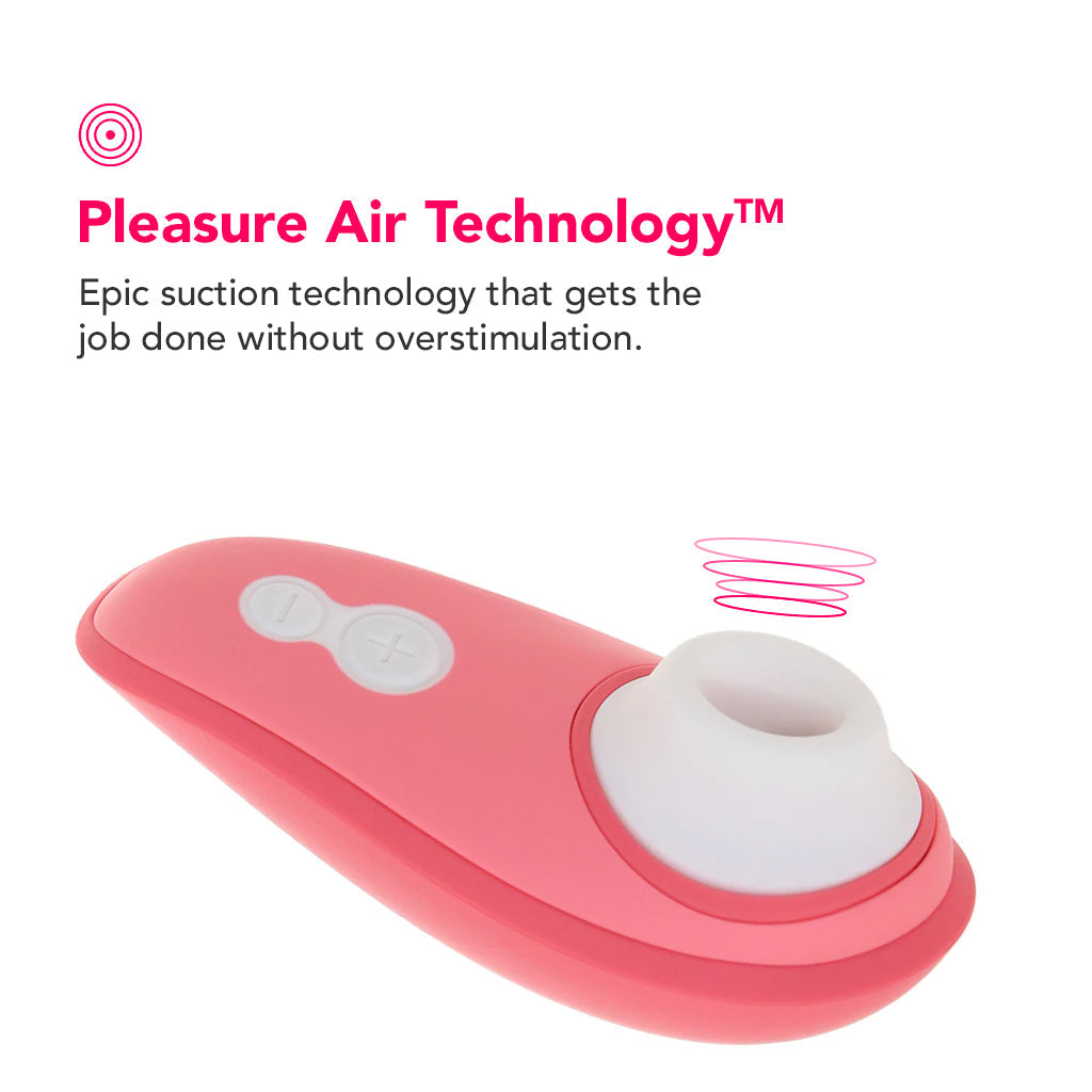 Womanizer Liberty 2 Clitoral Stimulator in Vibrant Rose Vibrators > Clitoral Stimulators - Tophatter Daily Deals