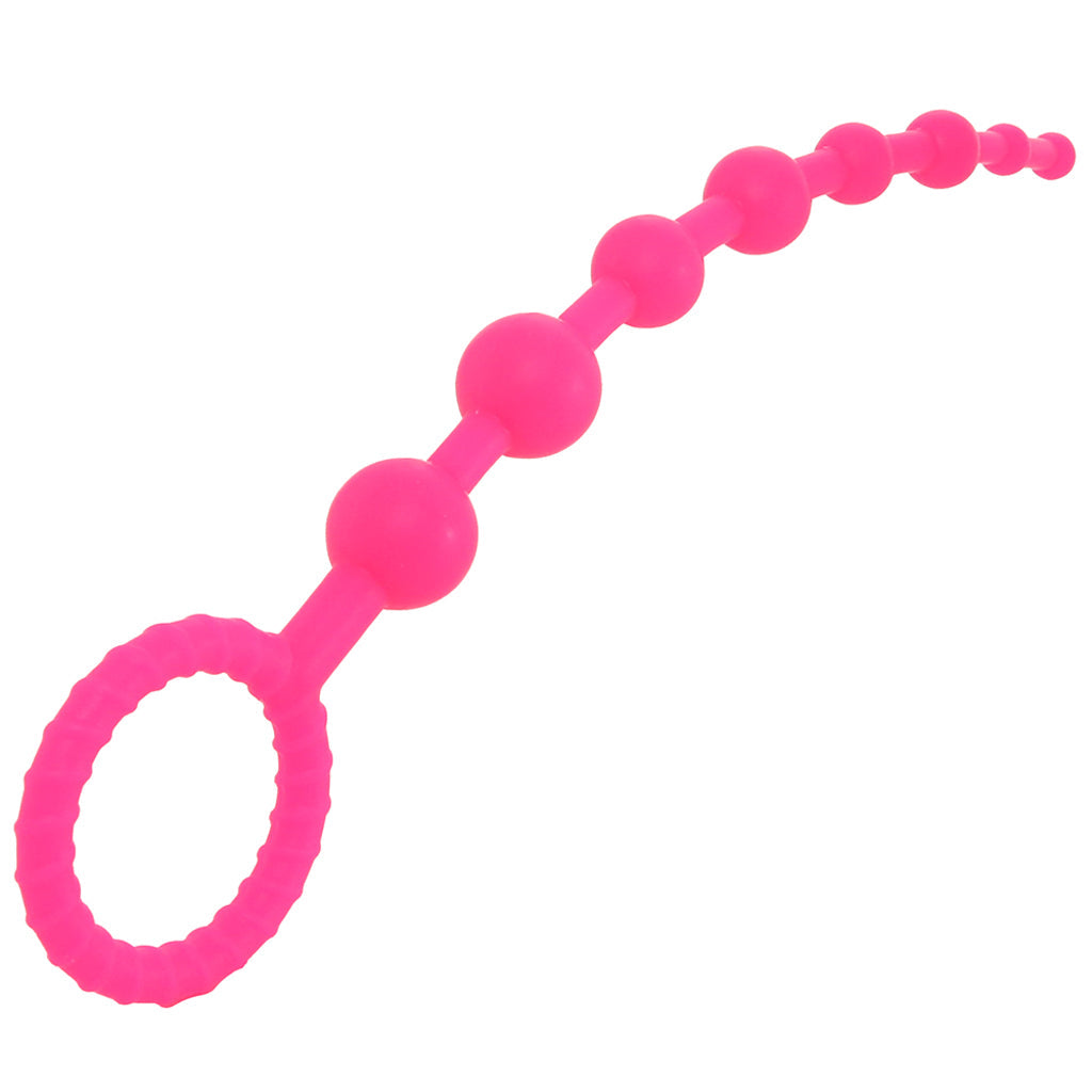 PinkCherry Graduated Anal Beads in Pink - Tophatter's Adult Products Anal Sex Toys > Anal Beads - Tophatter Daily Deals
