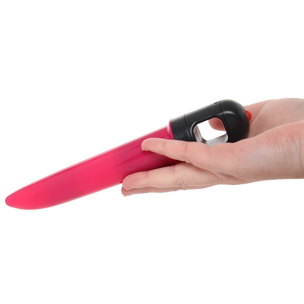 Double Tap Speeder Vibe in Pink Vibrators > Traditional Vibrators - Tophatter Daily Deals