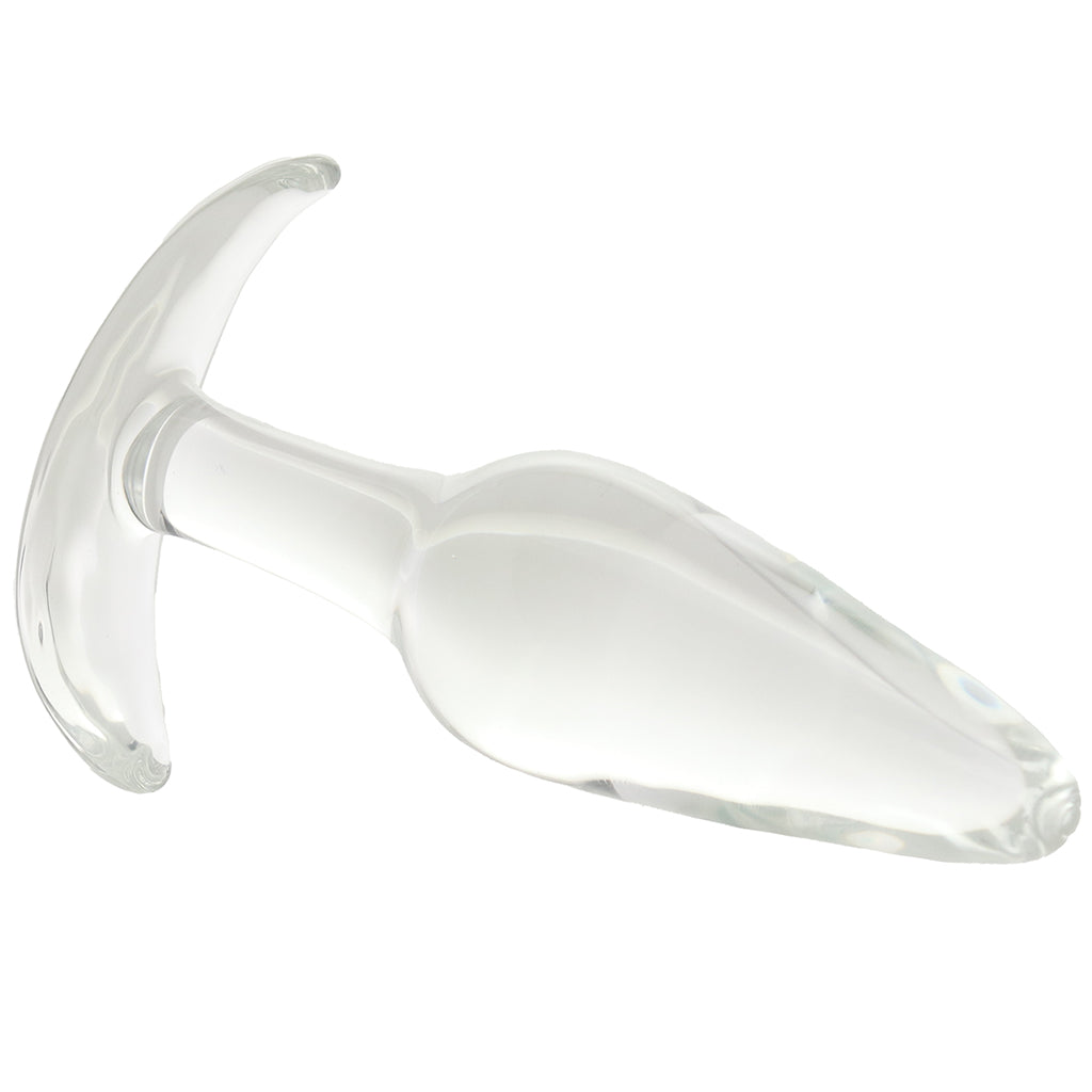 Clarity Utopian Floret Glass Butt Plug Anal Sex Toys > Butt Plugs - Tophatter Daily Deals