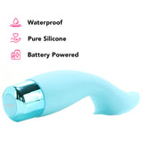 Eden Silicone Climaxer Vibe in Teal Vibrators > Clitoral Stimulators - Tophatter Daily Deals