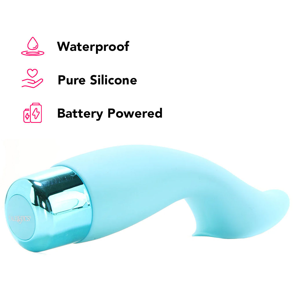 Eden Silicone Climaxer Vibe in Teal Vibrators > Clitoral Stimulators - Tophatter Daily Deals