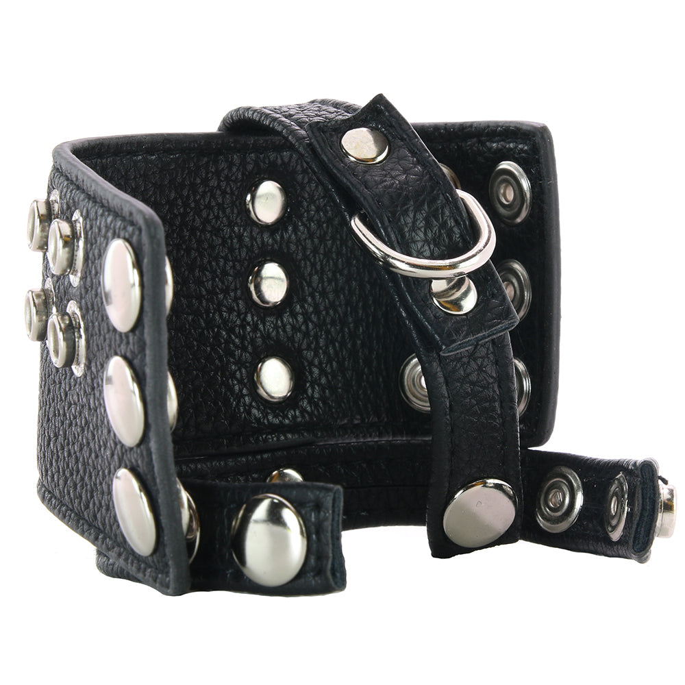 Blue Line Cock Ring with 2 Inch Ball Stretcher & Weight Rin - Tophatter's Adult Sex Toys Online Bondage and Fetish > Cock and Ball Devices - Tophatter Daily Deals