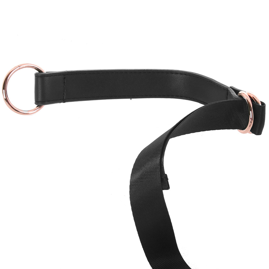 Bondage Couture Tie Down Straps in Rose Gold - Tophatter's Adult Sex Toys Online Bondage and Fetish > Restraints - Tophatter Daily Deals
