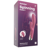 Satisfyer Spinning Rabbit 1 Vibe in Red Vibrators > Rabbit Vibrators - Tophatter Daily Deals