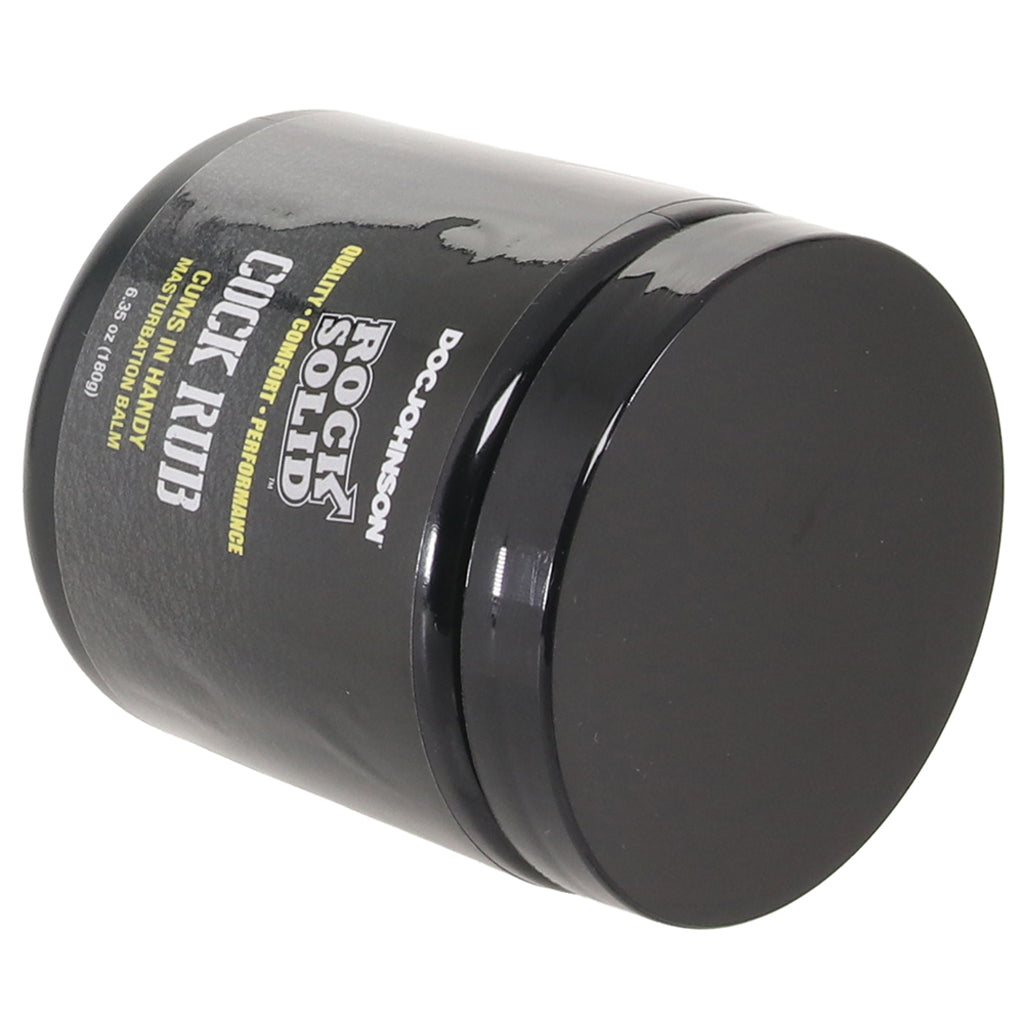 Rock Solid Cock Rub Masturbation Balm in 6.35oz/180ml Lubes and Lotions > Oil Based Sex Lubes - Tophatter Daily Deals