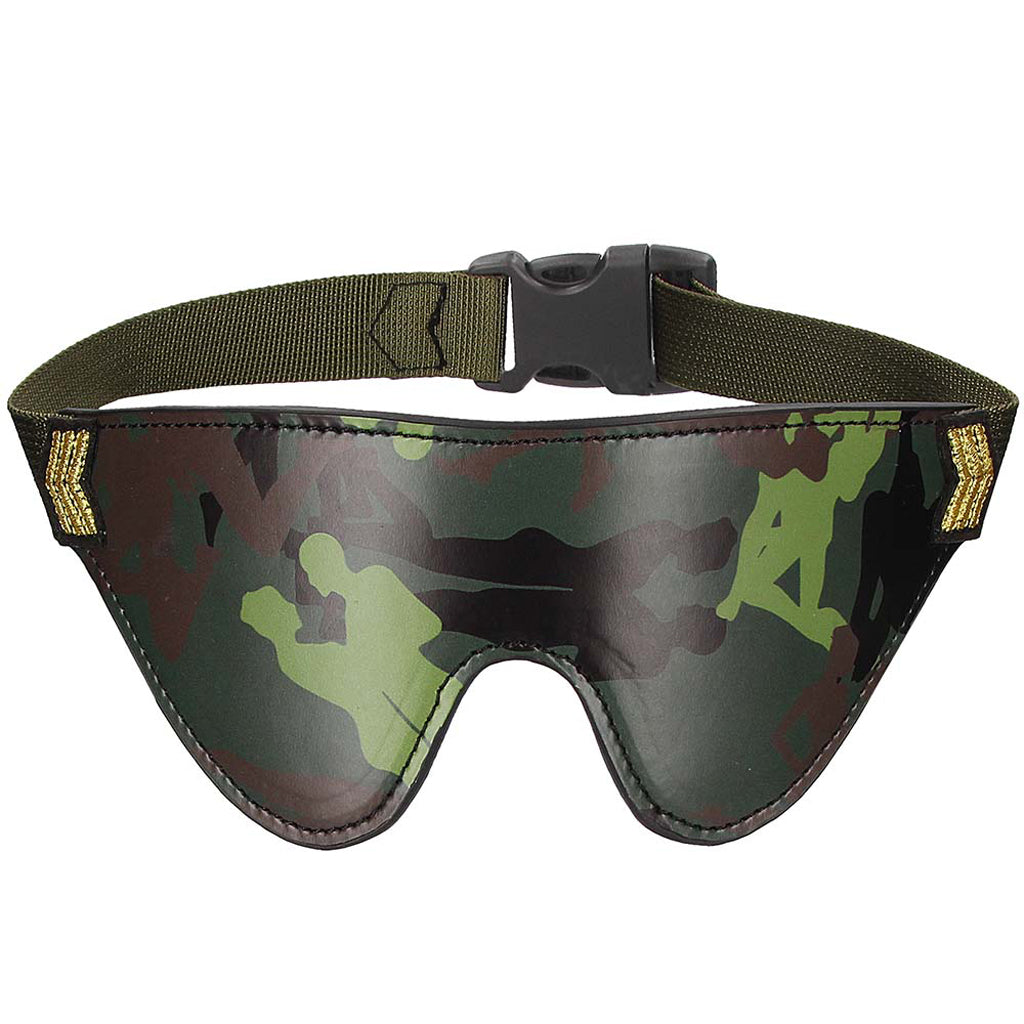 Ouch! Army Themed Eye Mask Bondage and Fetish > Pleasure Masks and Dress Up Play - Tophatter Daily Deals