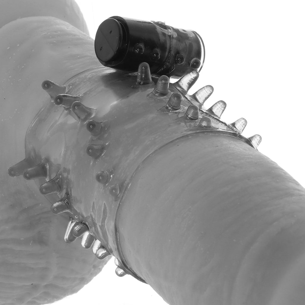 PinkCherry Vibrating Cock Sleeve in Smoke - Tophatter's Vibrator Deals Online Cock Rings - Tophatter Daily Deals