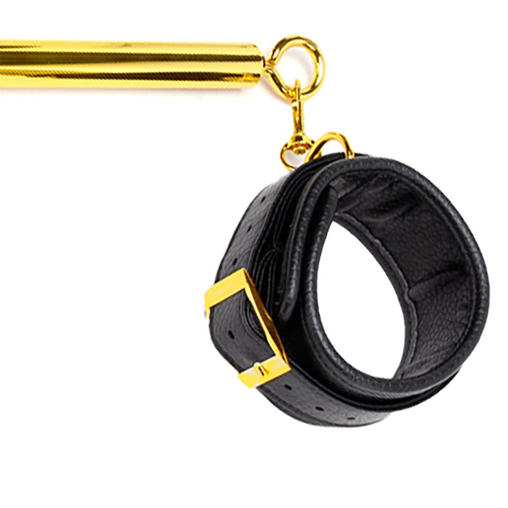 Expandable Spreader Bar Set in Gold Bondage and Fetish > Restraints - Tophatter Daily Deals