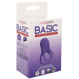 Basic Essentials Dual Support Vibrating Cock Ring - Tophatter's Adult Sex Toys Online Cock Rings - Tophatter Daily Deals
