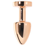 Gemsations 2 Inch Beginners Bling Bling Plug in Rose Gold Anal Sex Toys > Butt Plugs - Tophatter Daily Deals