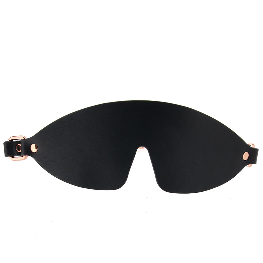 Bondage Couture Blindfold in Rose Gold Bondage and Fetish > Pleasure Masks and Dress Up Play - Tophatter Daily Deals
