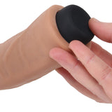Jock Vibrating Realistic Penis Extender in Tan - Tophatter's Vibrator Deals Online Male Enhancement > Extenders and Sleeves - Tophatter Daily Deals