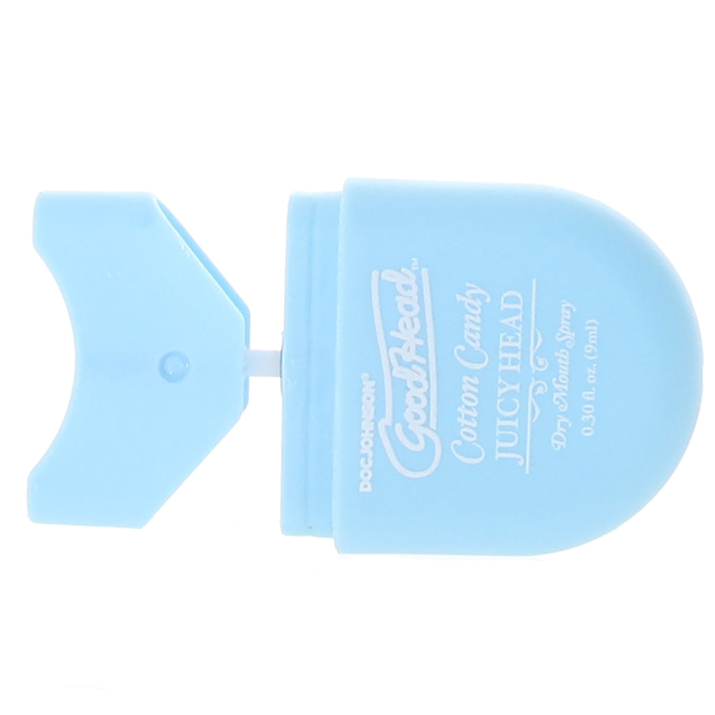 GoodHead Juicy Head Dry Mouth Spray To-Go in Cotton Candy Lubes and Lotions > Flavored Sex Lubes - Tophatter Daily Deals