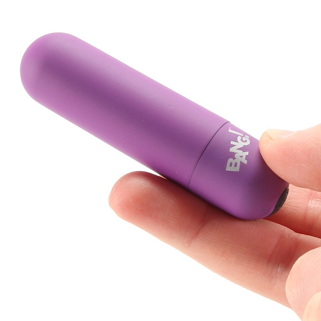 Bang! Remote Vibrating Bullet in Purple Vibrators > Bullet and Egg Vibrators - Tophatter Daily Deals
