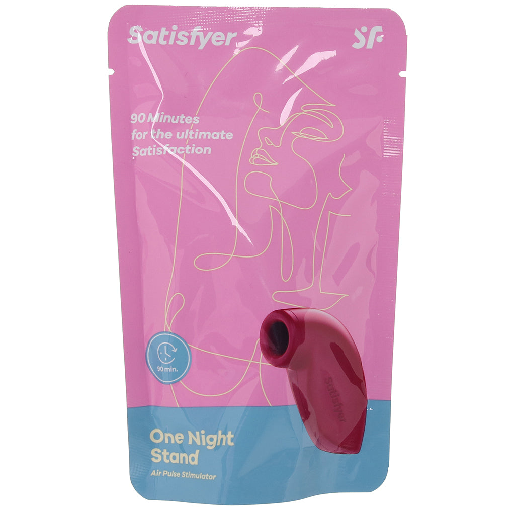 Satisfyer One Night Stand Air Pulse Simulator Vibrators > Clitoral Suction & Stimulation - Tophatter Daily Deals