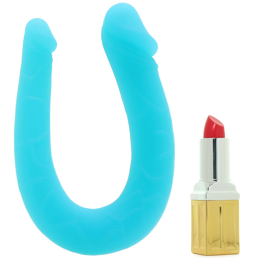 Silicone AC/DC Double Dildo in Teal - Tophatter's Adult Products Dildo Sex Toys > Double Ended Dildos - Tophatter Daily Deals