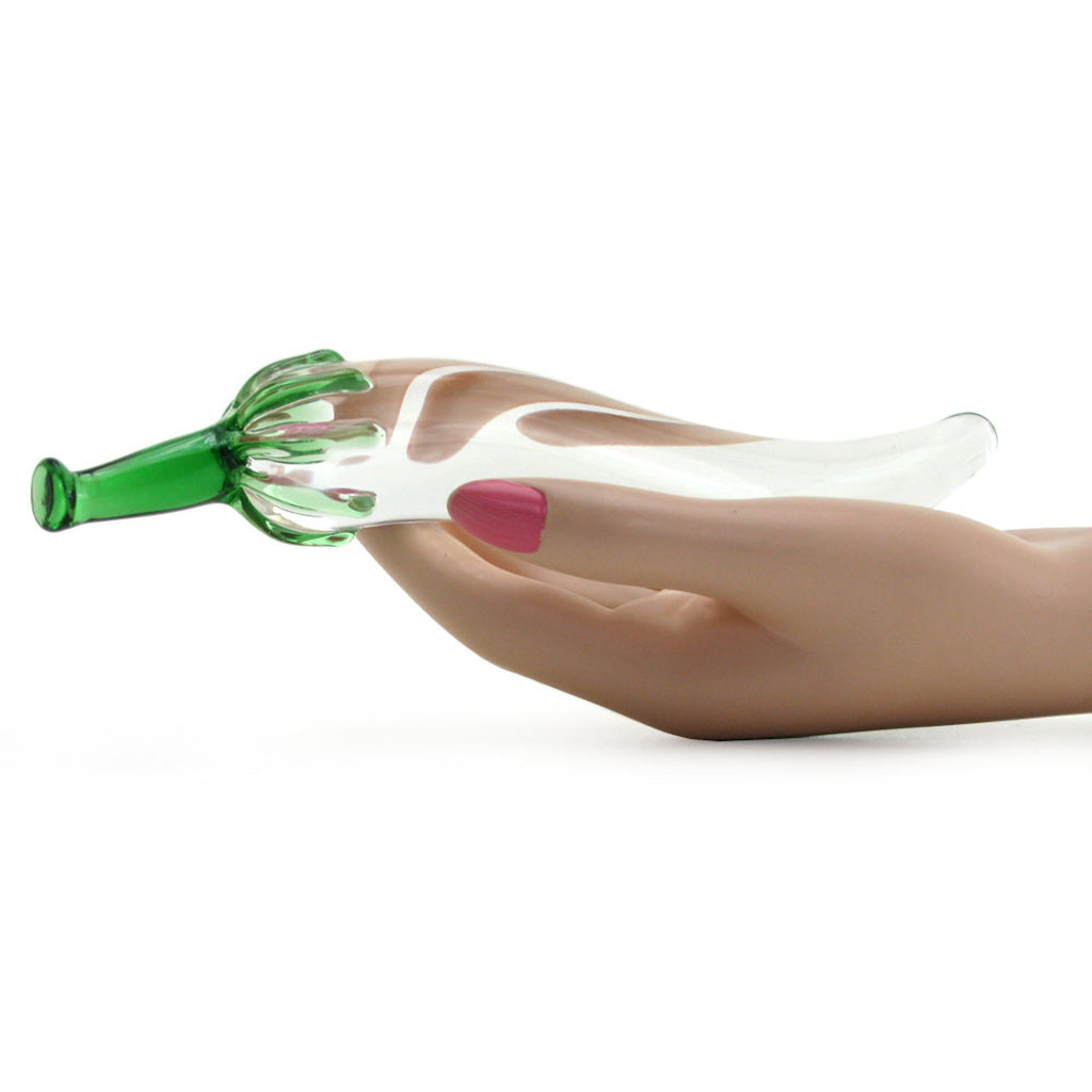 gläs Naturals Chili Pepper Glass Dildo - Tophatter's Adult Products Dildo Sex Toys > Pyrex Glass Dildos - Tophatter Daily Deals