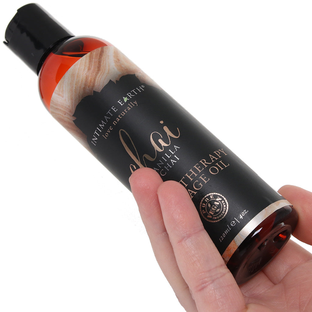 Vanilla Chai Massage Oil in 4oz/120ml Sensual Love > Massage - Tophatter Daily Deals