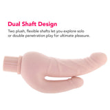Power Stud Rechargeable Over & Under Vibe in White Dildo Sex Toys > Realistic Dildos - Tophatter Daily Deals