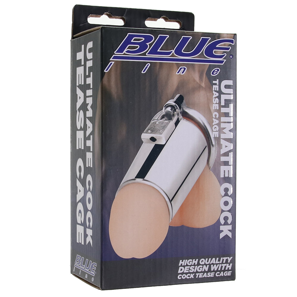 Blue Line Ultimate Cock Tease Cage - Tophatter's Adult Sex Toys Online Bondage and Fetish > Cock and Ball Devices - Tophatter Daily Deals