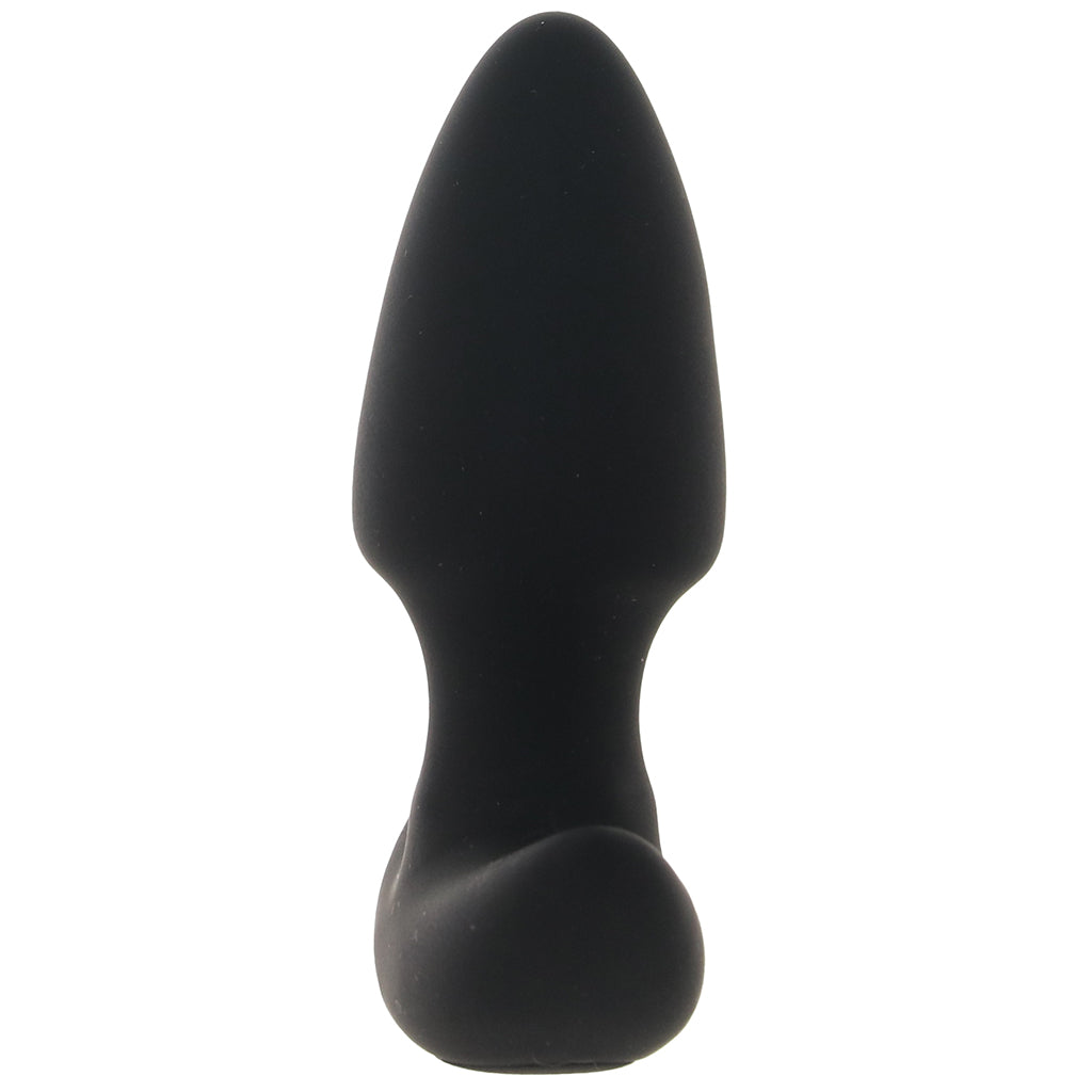 Bang! Thrusting & Vibrating Silicone Butt Plug in Black Anal Sex Toys > Butt Plugs - Tophatter Daily Deals