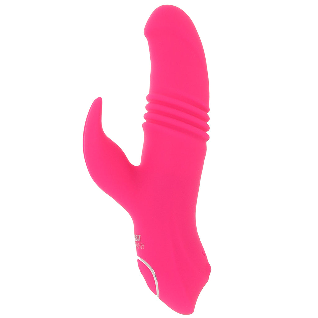 The Mini Thrusting Rabbit Vibe Thrusting Dildos & Vibrators - Tophatter Daily Deals