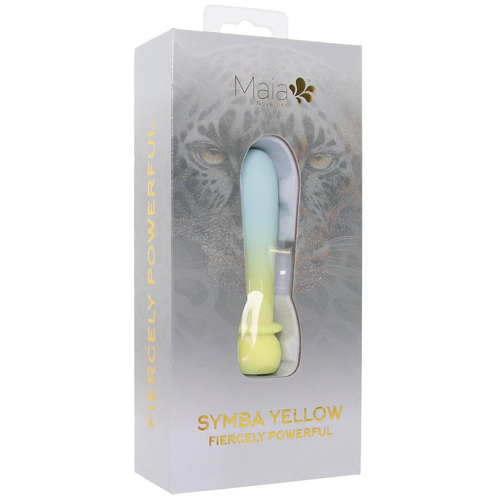 Symba Fiercely Powerful Smooth Bullet Vibe in Yellow Vibrators > Bullet and Egg Vibrators - Tophatter Daily Deals