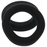 Alpha Ring Liquid Silicone Snug Tugger in Black Cock Rings - Tophatter Daily Deals