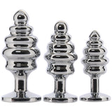 Gemsations Ripple Bling Bling Aluminum Anal Training Kit - Tophatter's Adult Sex Toys Online Anal Sex Toys > Butt Plugs - Tophatter Daily Deals