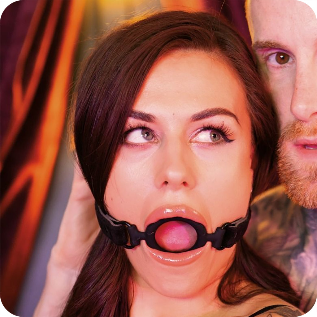 Sei Mio Open Invitation O-Ring Gag Bondage and Fetish > Ball Gags & Mouth Restraints - Tophatter Daily Deals
