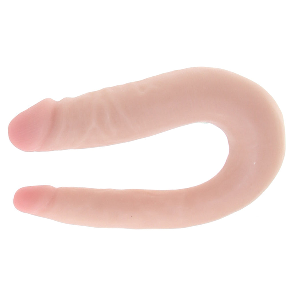 Dr. Skin Mini 12 Inch Double Dildo in Vanilla - Tophatter's Adult Products Dildo Sex Toys > Double Ended Dildos - Tophatter Daily Deals