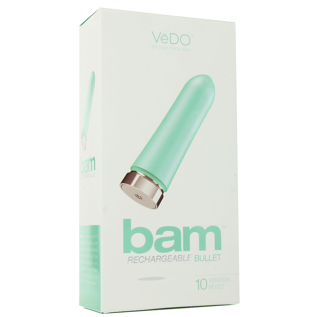 Bam Rechargeable 10X Bullet Vibe in Tease Me Turquoise Vibrators > Bullet and Egg Vibrators - Tophatter Daily Deals