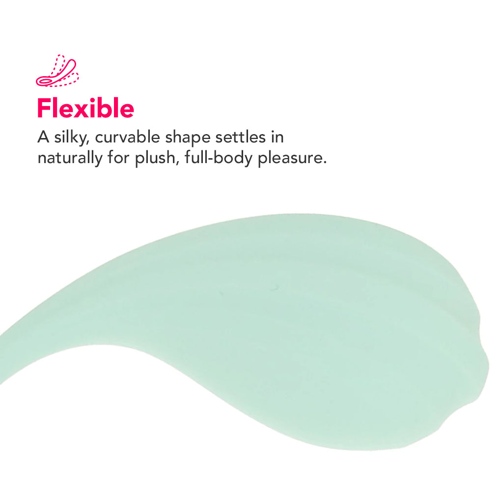 Satisfyer Smooth Petal Wearable Vibe in Mint Vibrators > Bullet and Egg Vibrators - Tophatter Daily Deals