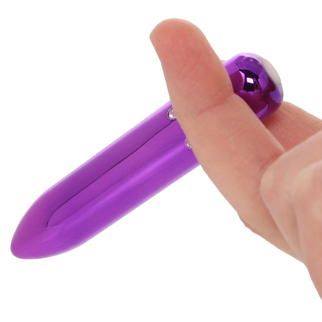 Crystal High Intensity Bullet Vibe in Purple Vibrators > Bullet and Egg Vibrators - Tophatter Daily Deals
