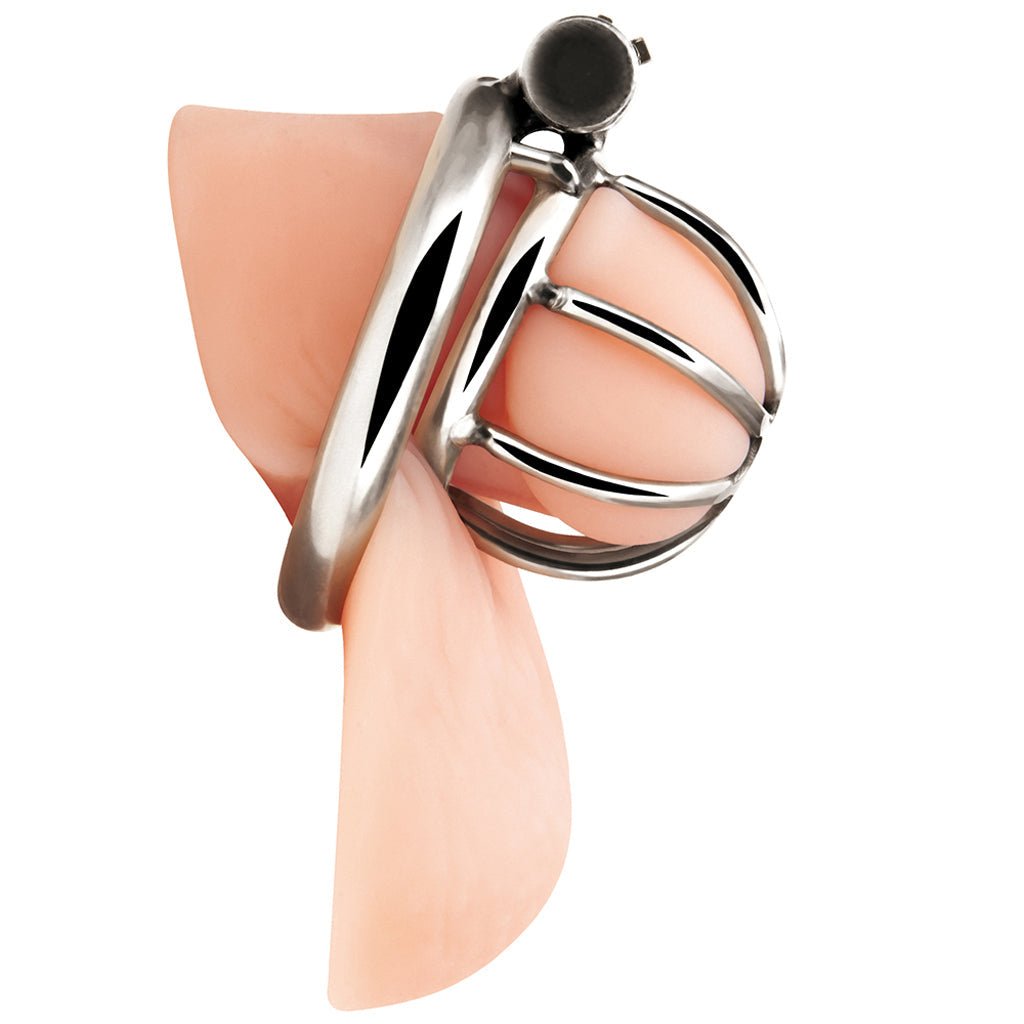 Blueline Little Cock Chastity Cage Bondage and Fetish > Cock and Ball Devices - Tophatter Daily Deals