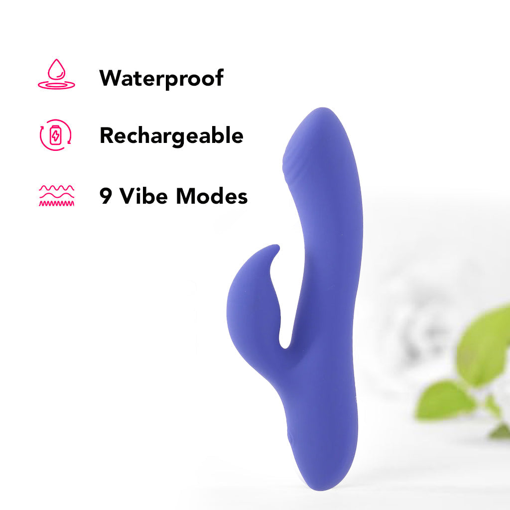 Connect App Controlled Dual Stimulator Vibe Vibrators > Rabbit Vibrators - Tophatter Daily Deals