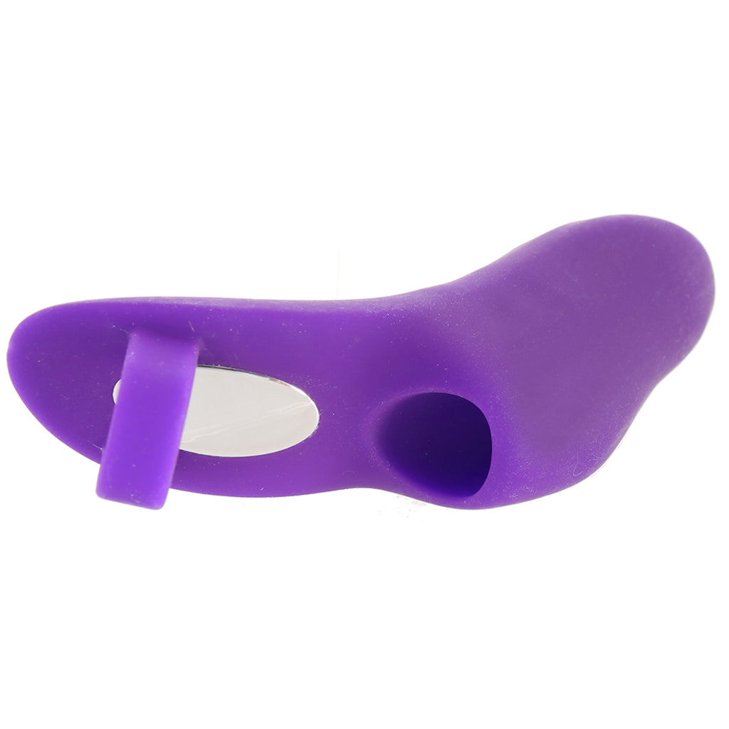 Frisky Finger Bang'her Pro Vibe in Purple - Tophatter's Vibrator Deals Online Vibrators > Finger Vibrators - Tophatter Daily Deals